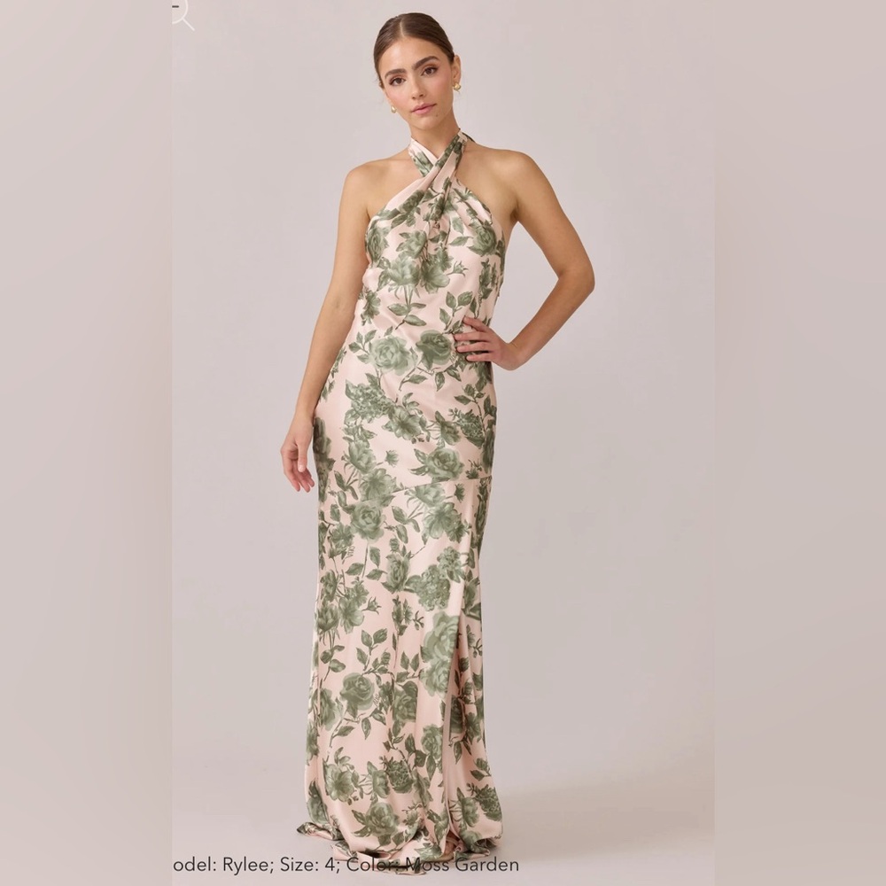 Revelry Satin Bridesmaid / Wedding Guest Dress